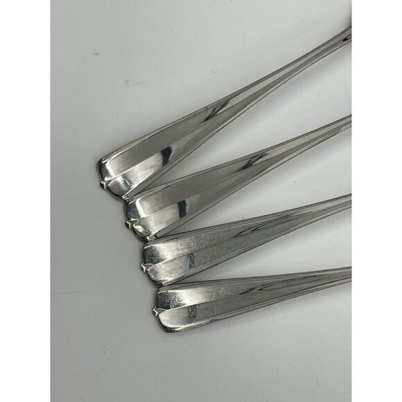 Oneida GALA IMPULSE Stainless Artesia Glossy Salad Forks 6 3/8” Set Of 4 - Picture 3 of 6